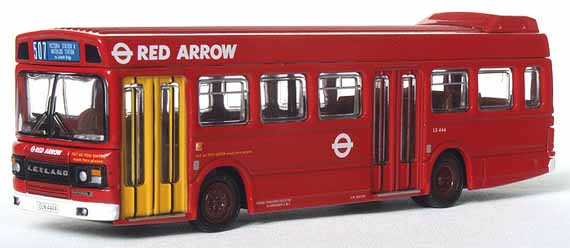 London Transport Leyland National 2 dual door Red Arrow.
